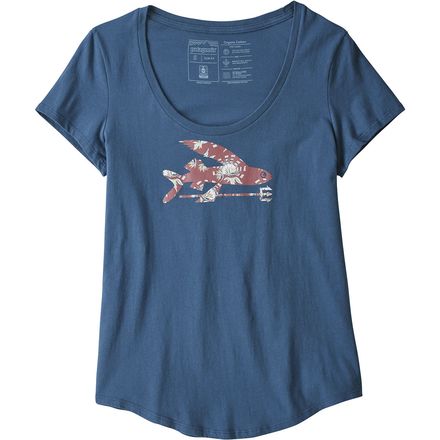 Patagonia - Flying Fish Organic Scoop T-Shirt - Women's