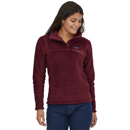Patagonia - Re-Tool Snap-T Fleece Pullover - Women's - Chicory Red/Roamer Red X-Dye
