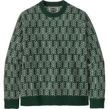 Patagonia - Recycled Wool Sweater - Men's - Pine Knit: Northern Green