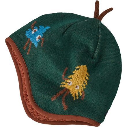 Patagonia - Baby Reversible Beanie - Infants' - Joshua and Friends Knit: Pinyon Green