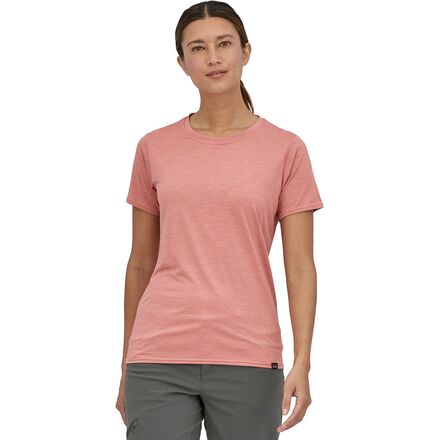 Patagonia - Capilene Cool Daily Short-Sleeve Shirt - Women's - Sunfade Pink/Light Sunfade Pink X-Dye