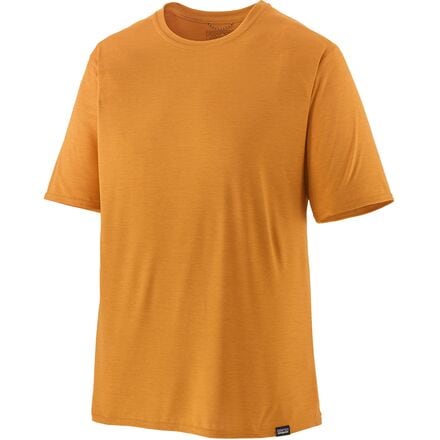 Patagonia - Capilene Cool Daily Short-Sleeve Shirt - Men's - Cloudberry Orange/Saffron X-Dye