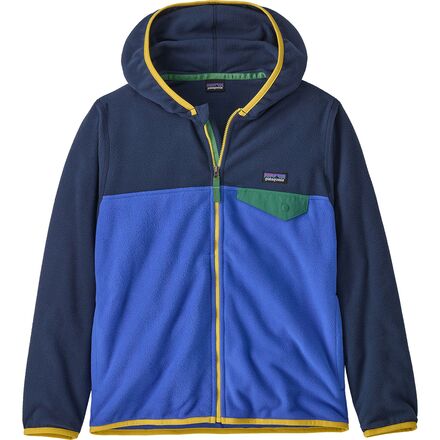 Patagonia - Micro D Snap-T Jacket - Boys' - Eddy Blue
