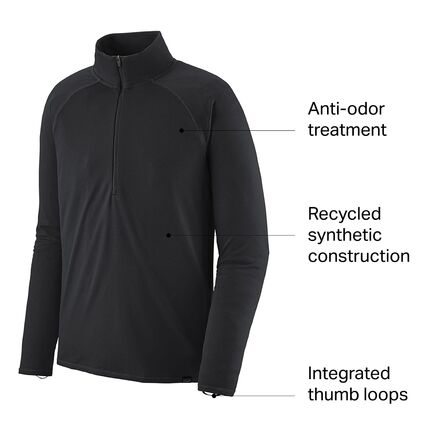 Patagonia - Capilene Midweight Zip-Neck Top - Men's