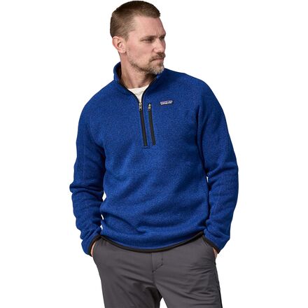 Patagonia - Better Sweater 1/4-Zip Fleece Jacket - Men's - Passage Blue