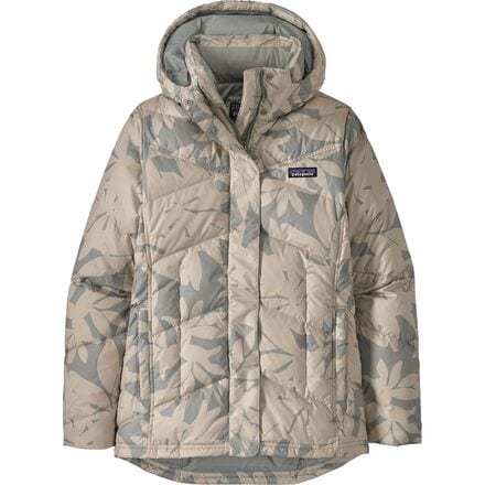 Patagonia - Down With It Down Jacket - Women's - Winters Bark/Sleet Green