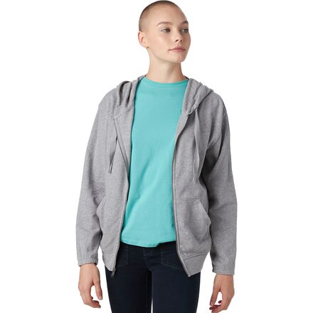 Patagonia - Organic Cotton French Terry Hoodie - Women's - Feather Grey
