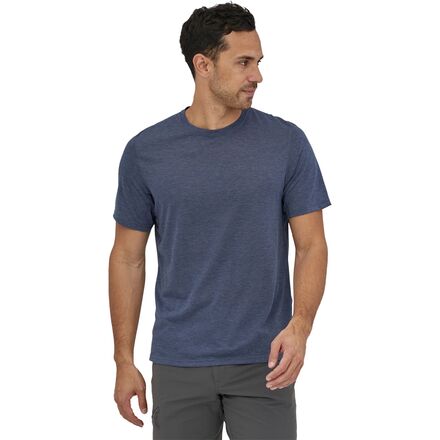 Patagonia - Capilene Cool Trail Short-Sleeve Shirt - Men's - Classic Navy