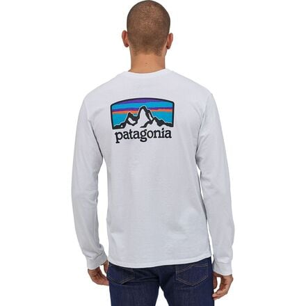 Patagonia - Fitz Roy Horizons Long-Sleeve Responsibili-T-Shirt - Men's - White
