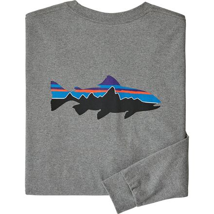 Patagonia - Fitz Roy Trout Long-Sleeve Responsibili-T-Shirt - Men's