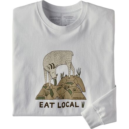 Patagonia - Long-Sleeve Eat Local Goat Responsibili-T-Shirt - Men's