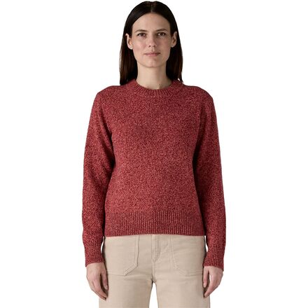 Recycled Wool Crewneck Sweater - Women's