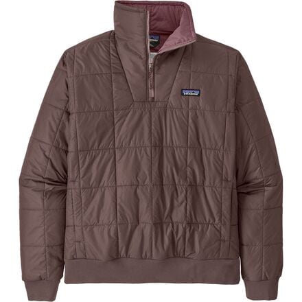 Patagonia - Box Quilted Pullover Jacket - Men's - Dusky Brown