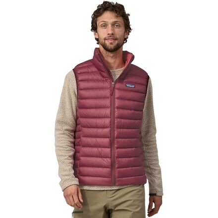 Patagonia - Down Sweater Vest - Men's - Carmine Red
