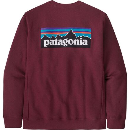 Patagonia - Logo Uprisal Crew Sweatshirt - Men's - Sequoia Red