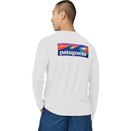 Patagonia - Cap Cool Daily Graphic Long-Sleeve Shirt - Waters - Men's