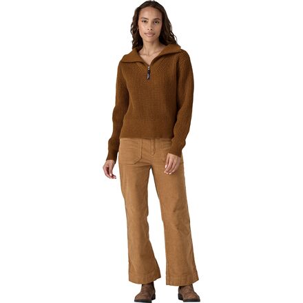 Patagonia - Recycled Wool-Blend 1/4-Zip Sweater - Women's