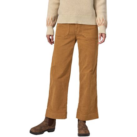 Wide Leg Cord Pant - Women's