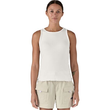 Rib Knit Tank Top - Women's