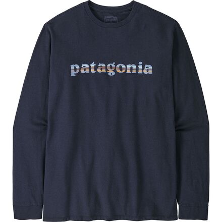 Patagonia - 73 Text Logo Long-Sleeve Responsibili-Tee - Men's