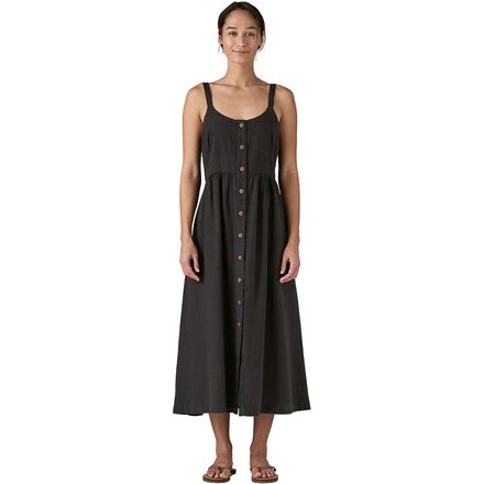 patagonia midi dress Patagonia Women's Tidal Threads Dress Black / XS