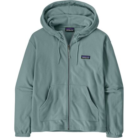 Patagonia - Micro D Fleece Hoodie - Women's - Blue Sage