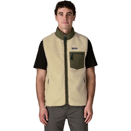 Patagonia - Classic Retro-X Vest - Men's - Dark Natural/Basin Green