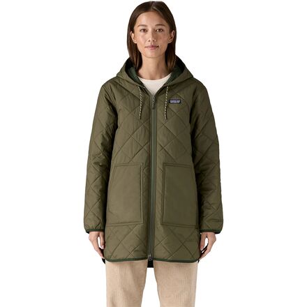 Diamond Quilted Parka - Women's
