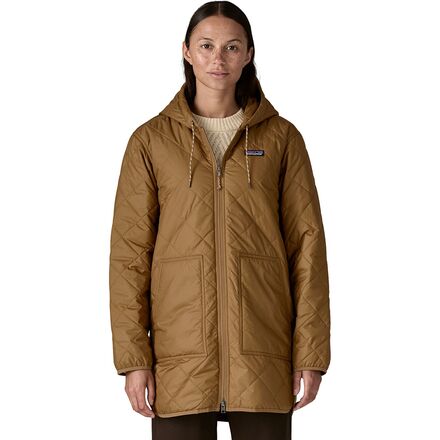 Diamond Quilted Parka - Women's
