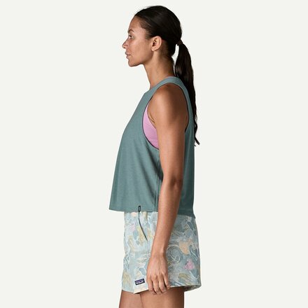 Patagonia - Capilene Cool Trail Cropped Tank Top - Women's