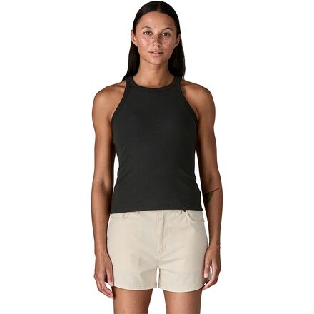 Rib Knit Tank Top - Women's