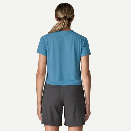 Patagonia - Short-Sleeve Capilene Cool Trail Cropped Shirt - Women's