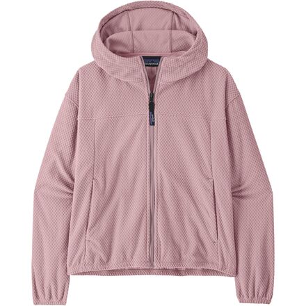 Textured Fleece Hooded Jacket - Women's