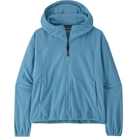 Patagonia - Textured Fleece Hooded Jacket - Women's - Shore Blue