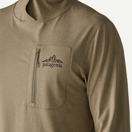 Patagonia - Capilene Cool Cloud Crag Crest Sun Hoodie - Men's