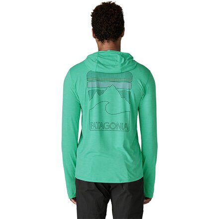 Capilene Cool Peak Visions Sun Hoodie - Men's