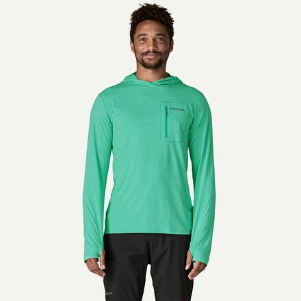 Patagonia - Capilene Cool Peak Visions Sun Hoodie - Men's