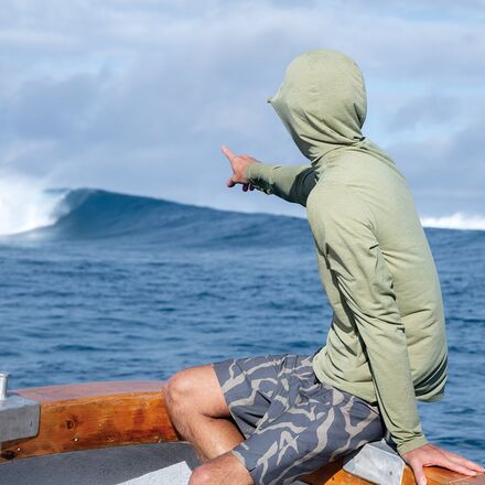 Patagonia - Capilene Cool Peak Visions Sun Hoodie - Men's