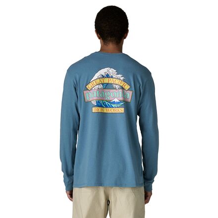 Great Waves Long-Sleeve Responsibili-Tee - Men's