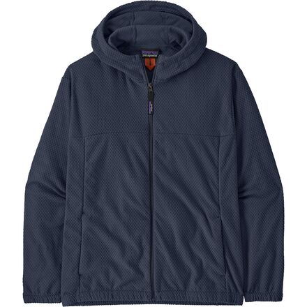 Textured Fleece Hooded Jacket - Men's