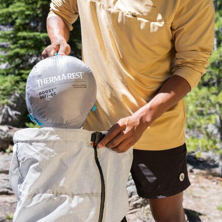 Therm-a-Rest - Boost 650 Sleeping Bag: 20F Down