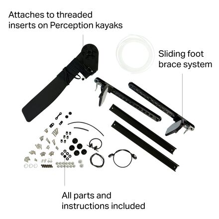 Perception - Rudder Kit - Solo Kayak