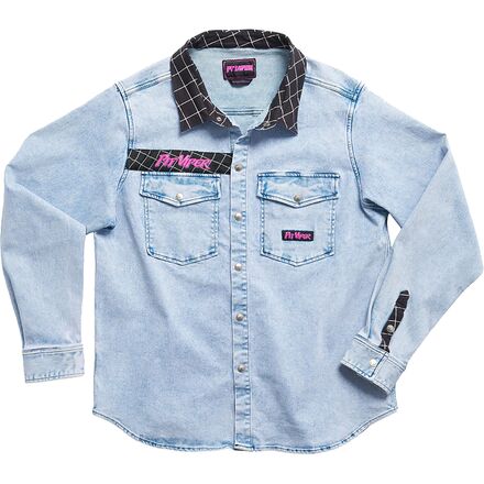 Sport Denim Button Down Shirt - Men's