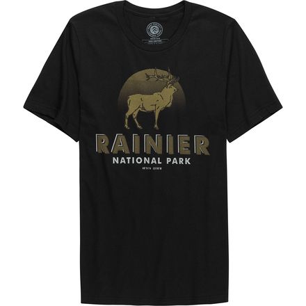 Parks Project - Mount Rainier Elk T-Shirt - Men's