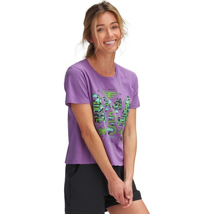 Parks Project - Zion Lizards Boxy T-Shirt - Women's - Purple
