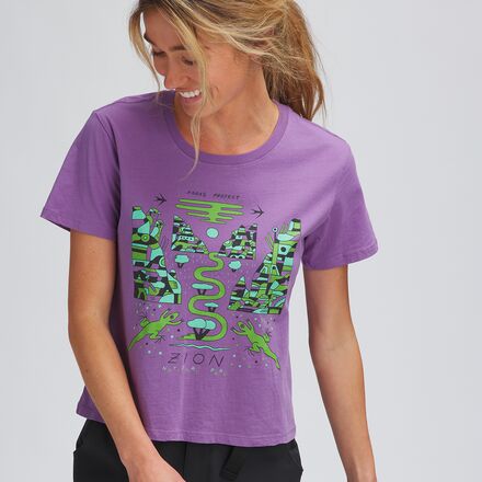 Parks Project - Zion Lizards Boxy T-Shirt - Women's