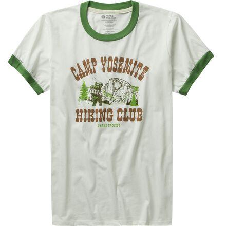 Parks Project - Yosemite Hiking Club Ringer T-Shirt
