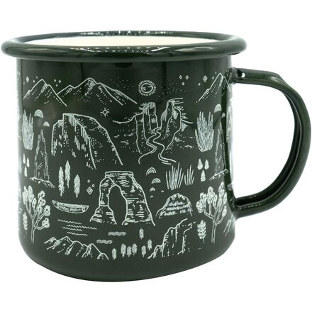 Parks Project - National Parks Iconic Enamel Mug
