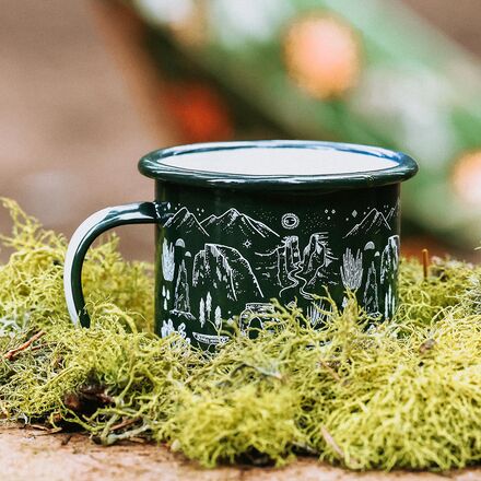 Parks Project - National Parks Iconic Enamel Mug