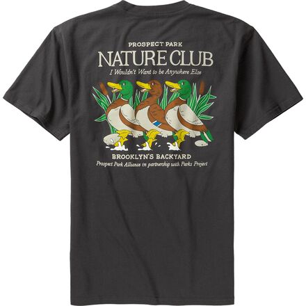 Parks Project - x Prospect Park Alliance Nature Club Pocket T-Shirt - Men's - Black